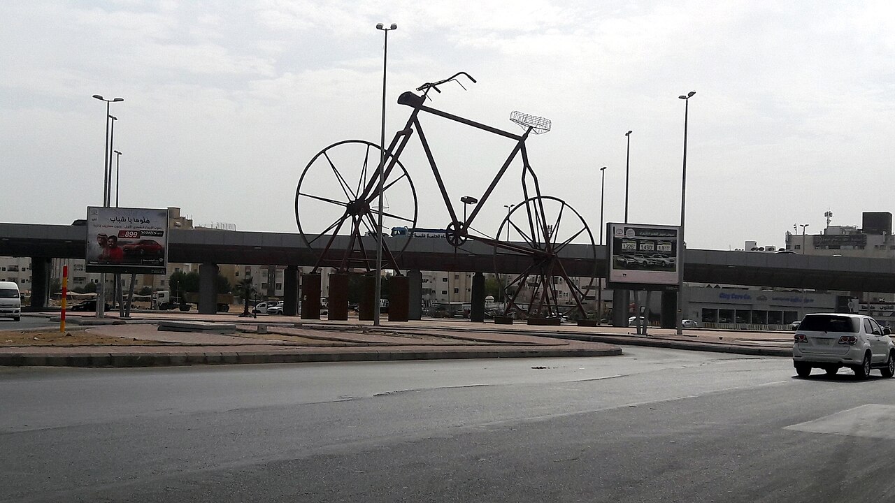 Foto fra Jiddah, Saudi-Arabia – Cycle Roundabout, Jeddah