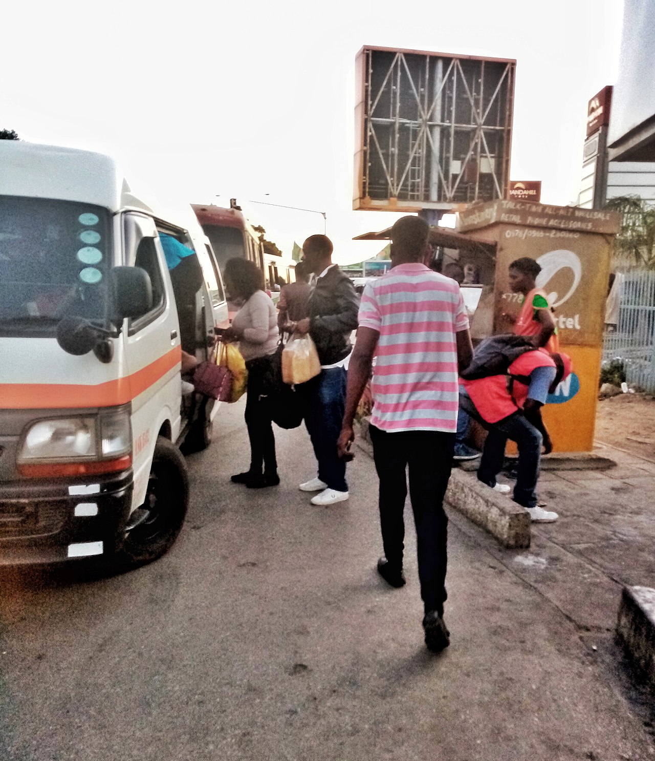Foto fra Lusaka, Zambia – Public transport-01