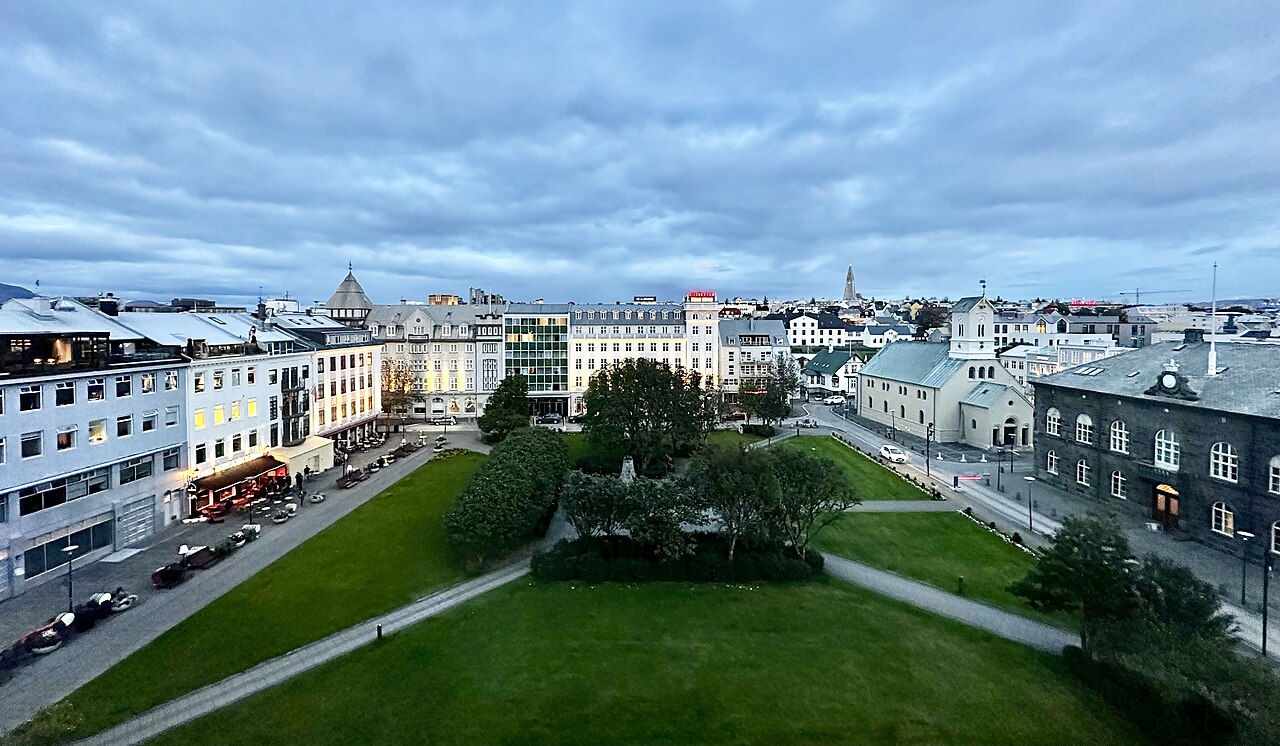 Foto fra Reykjavik, Island – Austurvöllur
