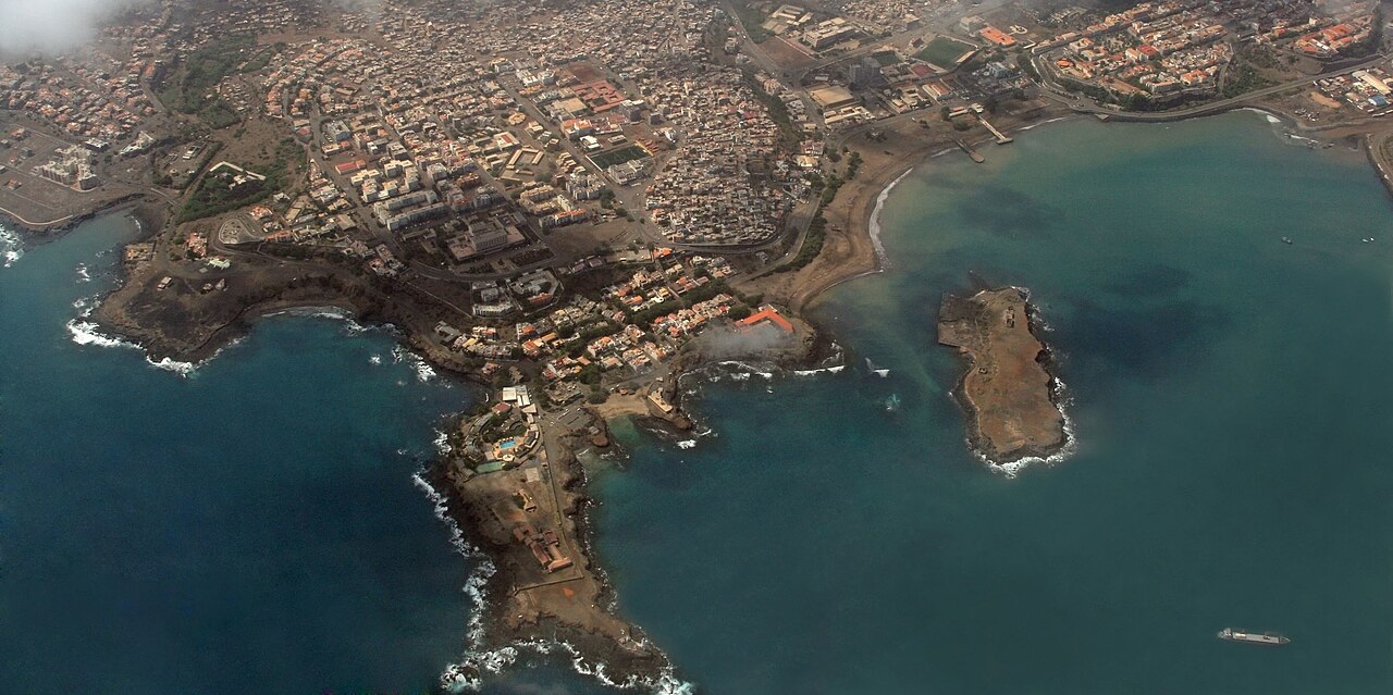 Foto fra Praia, Kapp Verde – Praia aerial ()