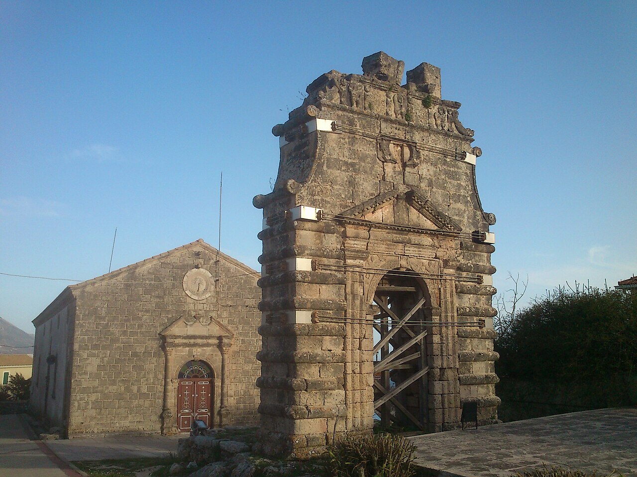 Foto fra Kefallonia, Hellas – Kastro Kefalonia church