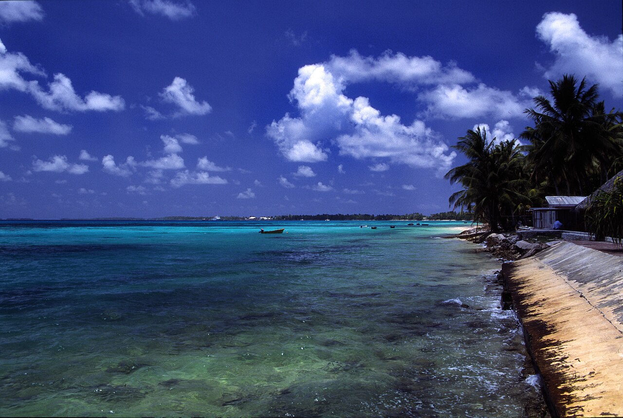 Foto fra Tuvalu – Tuvalu Funafuti atoll beach