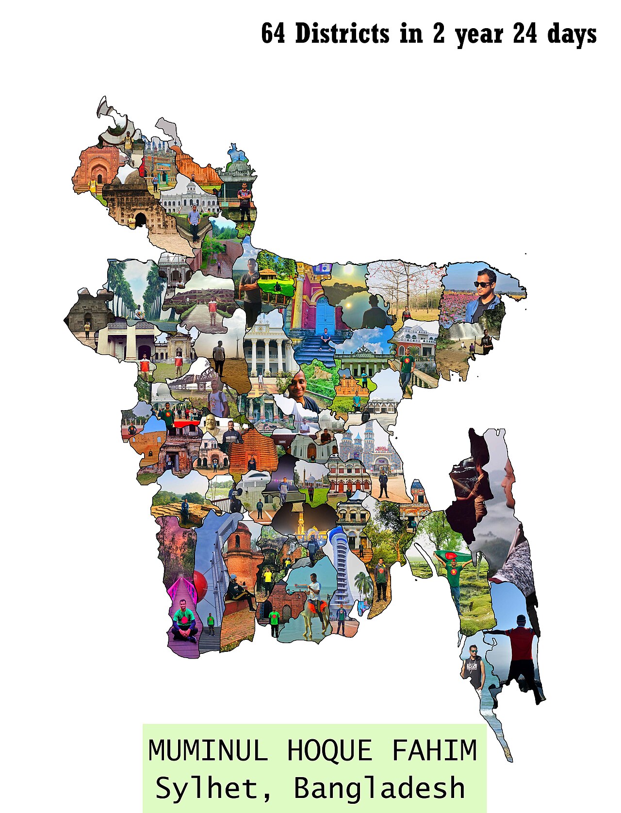 Foto fra Bangladesh – BANGLADESH MAP