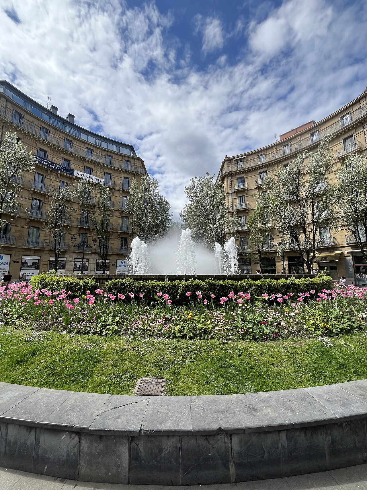 Foto fra San Sebastián, Spania – Bilbo Enparantzako Iturria