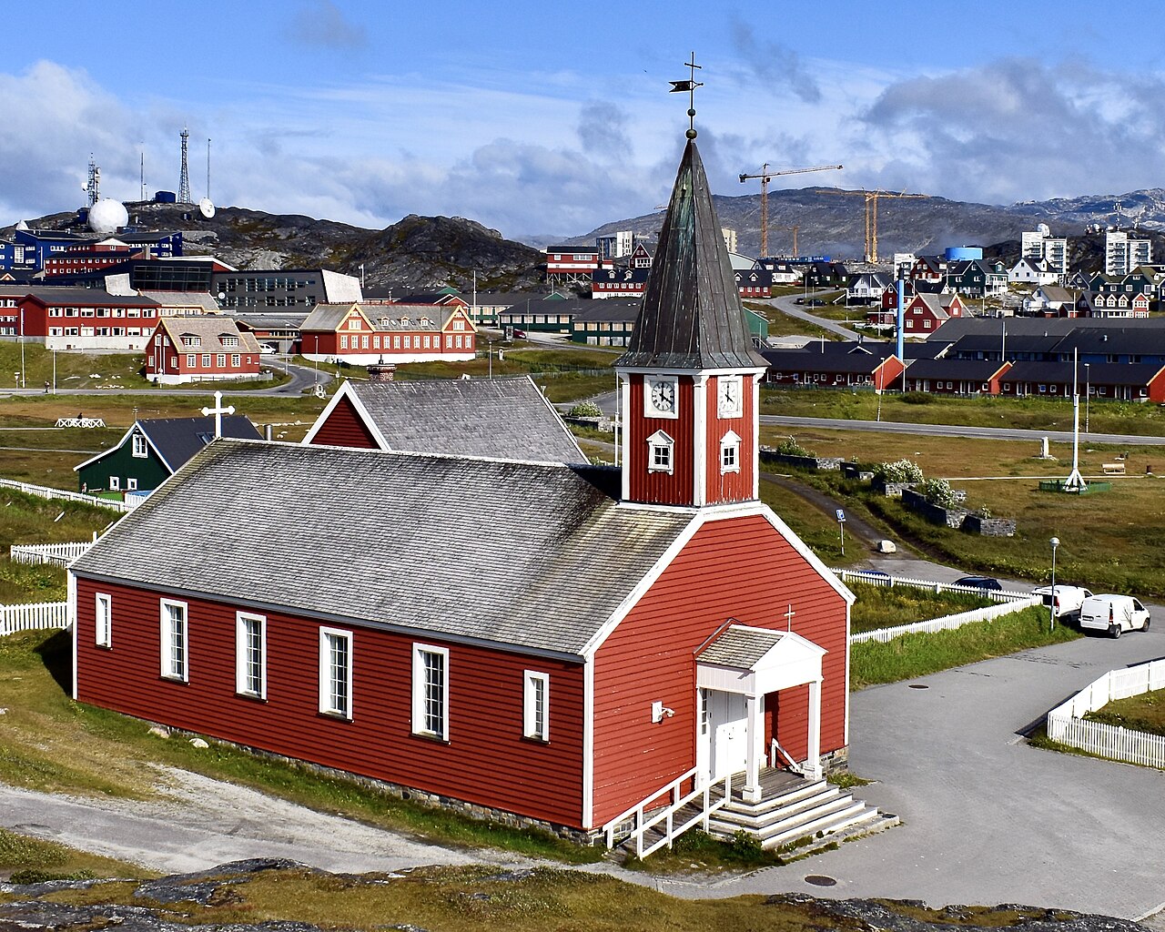 Foto fra Nuuk, Grønland – Cathedrale Nuuk ()