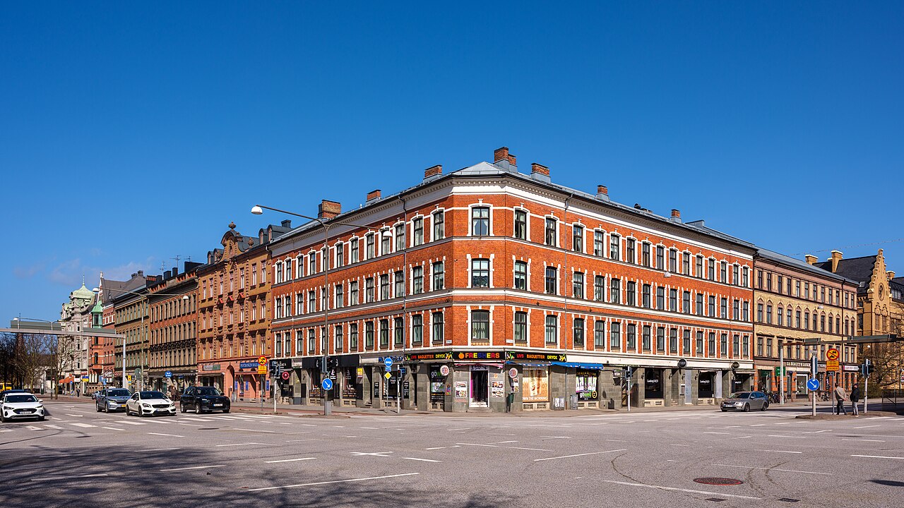 Foto fra Malmö, Sverige – Amiralsgatan April 01