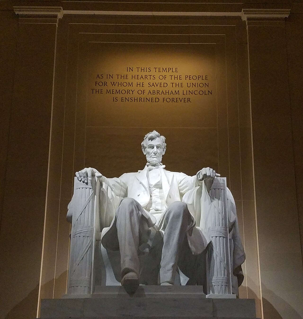 Foto fra Washington, D.C., USA – Abraham Lincoln v2