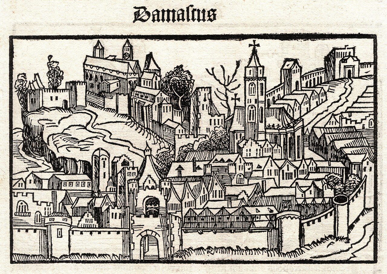Foto fra Syria – Schedel Damaskus 1497