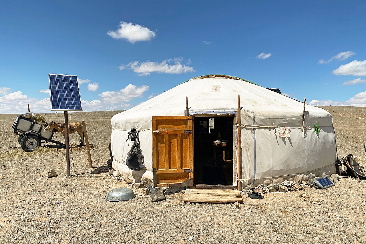 Foto fra Mongolia – Yurt in Gobi Desert