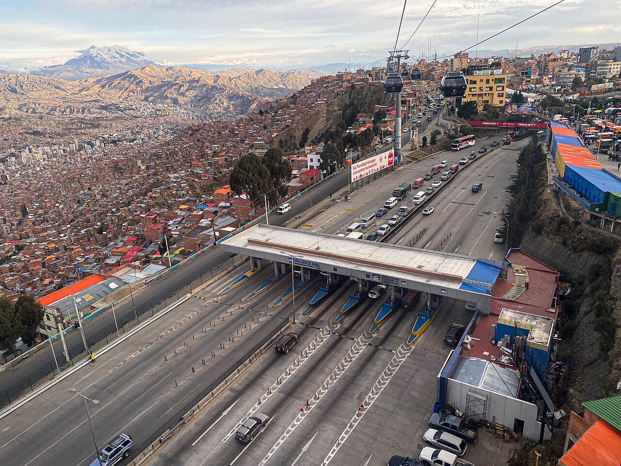 Foto fra La Paz, Bolivia – Autopista La Paz-El Alto