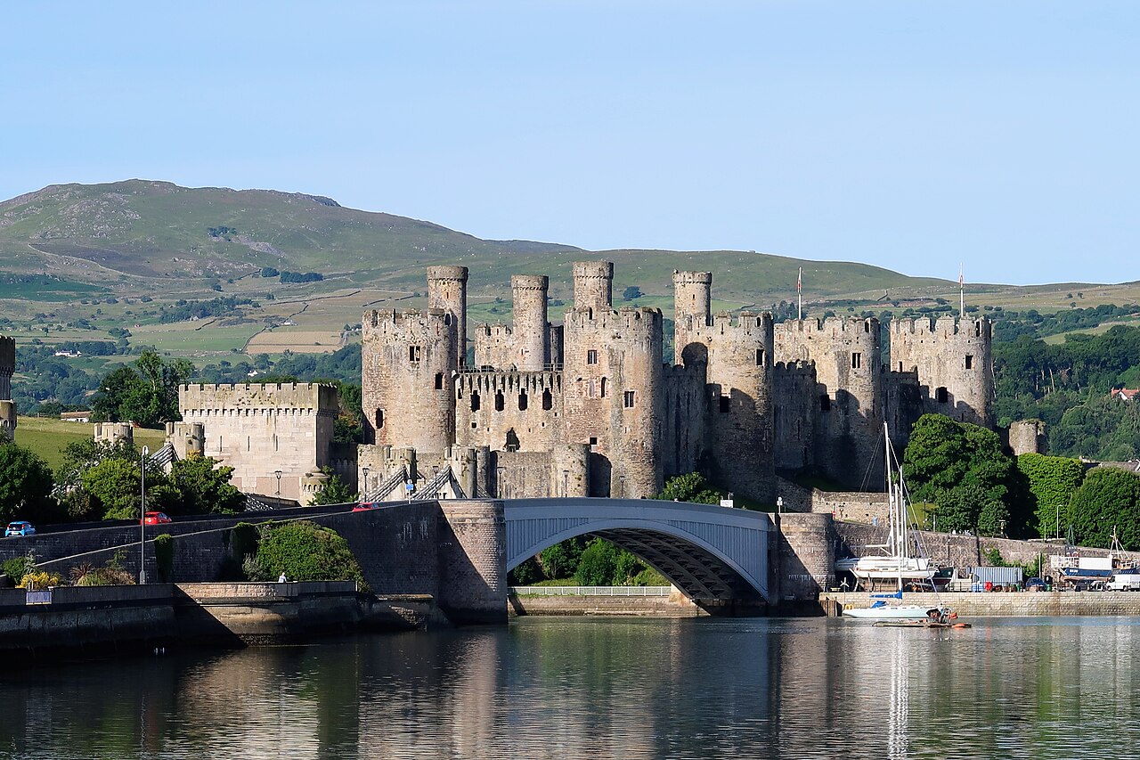 Foto fra Conwy, Wales – Conwy Castle, water view1