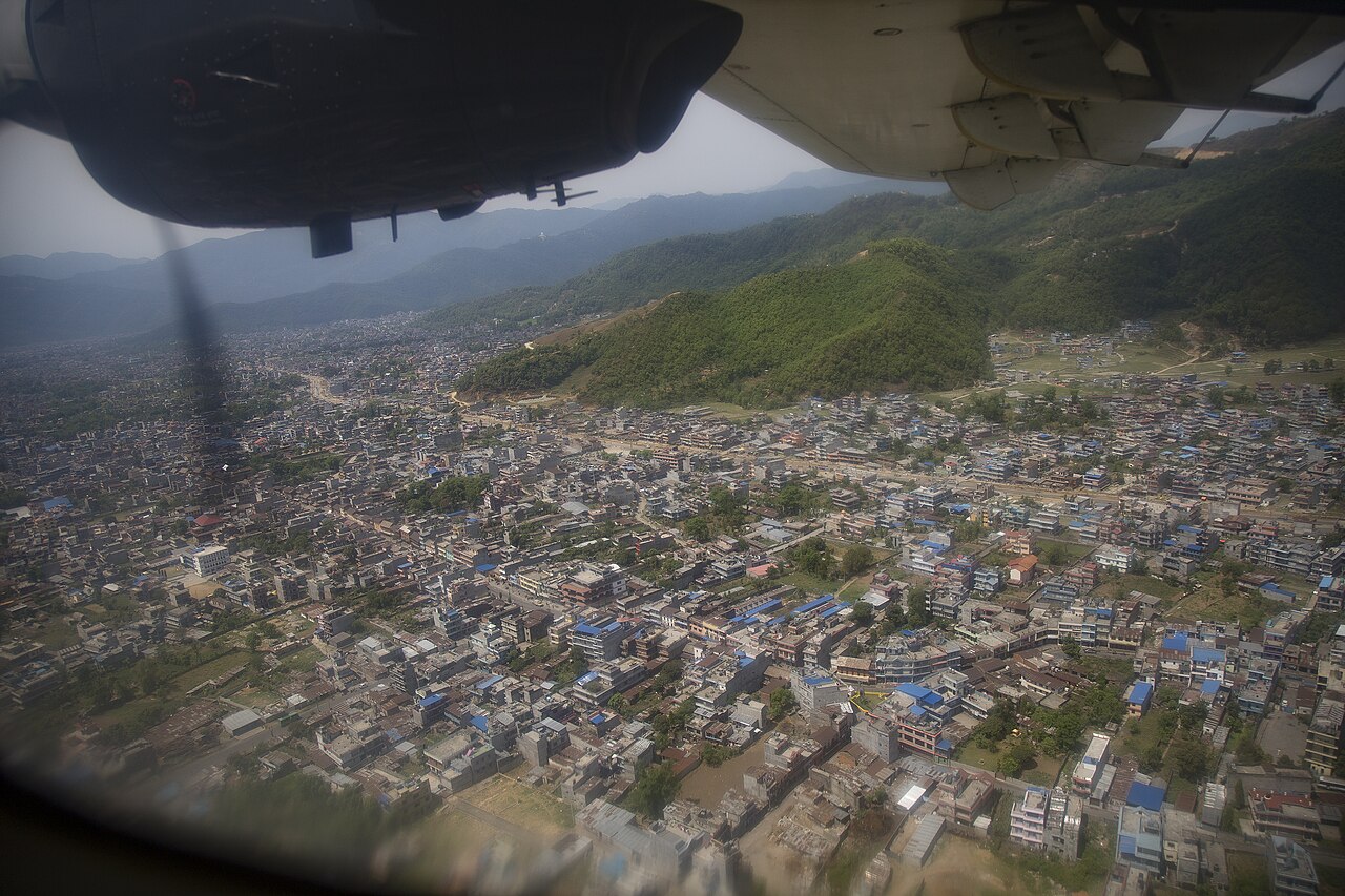 Foto fra Pokhara, Nepal – ACAP Pokhara from Above