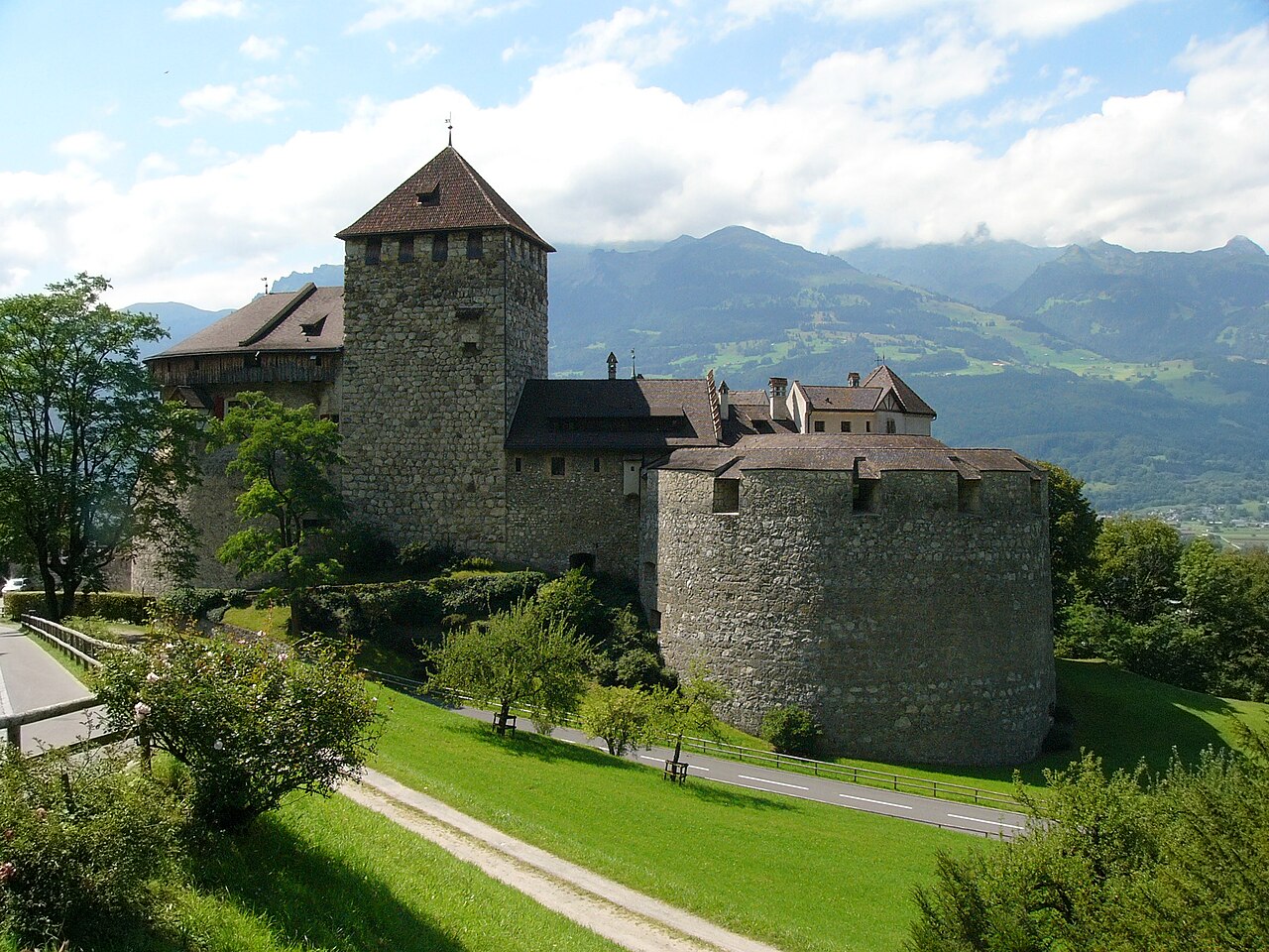 Foto fra Vaduz, Liechtenstein – Vaduz-Schloss02