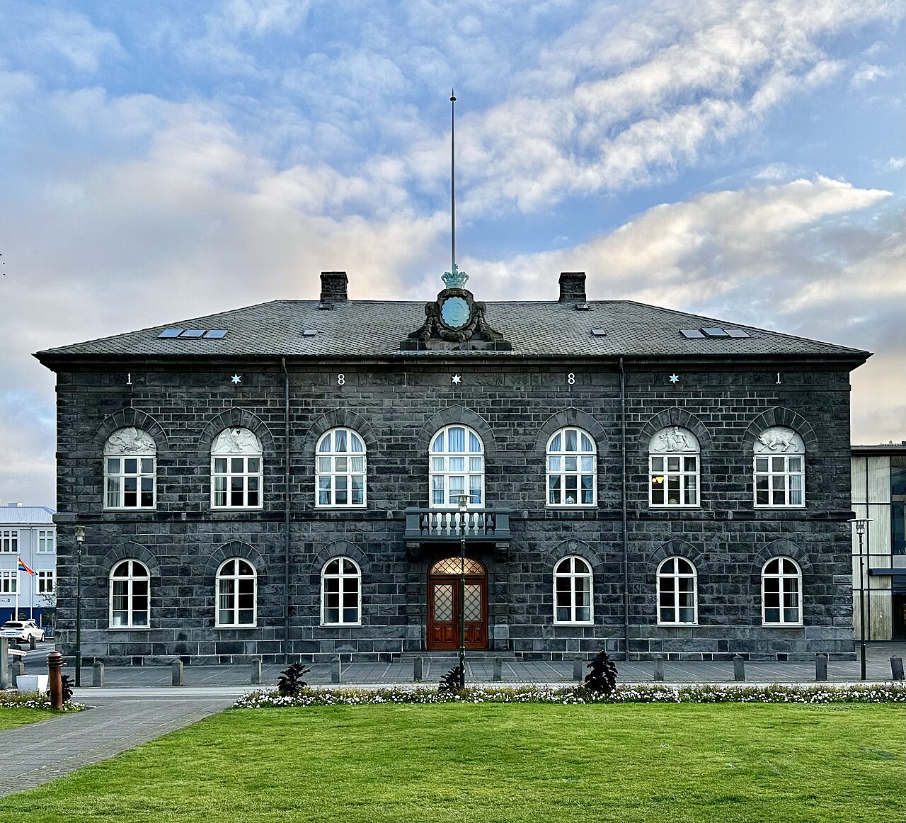 Foto fra Reykjavik, Island – Alþingishúsið