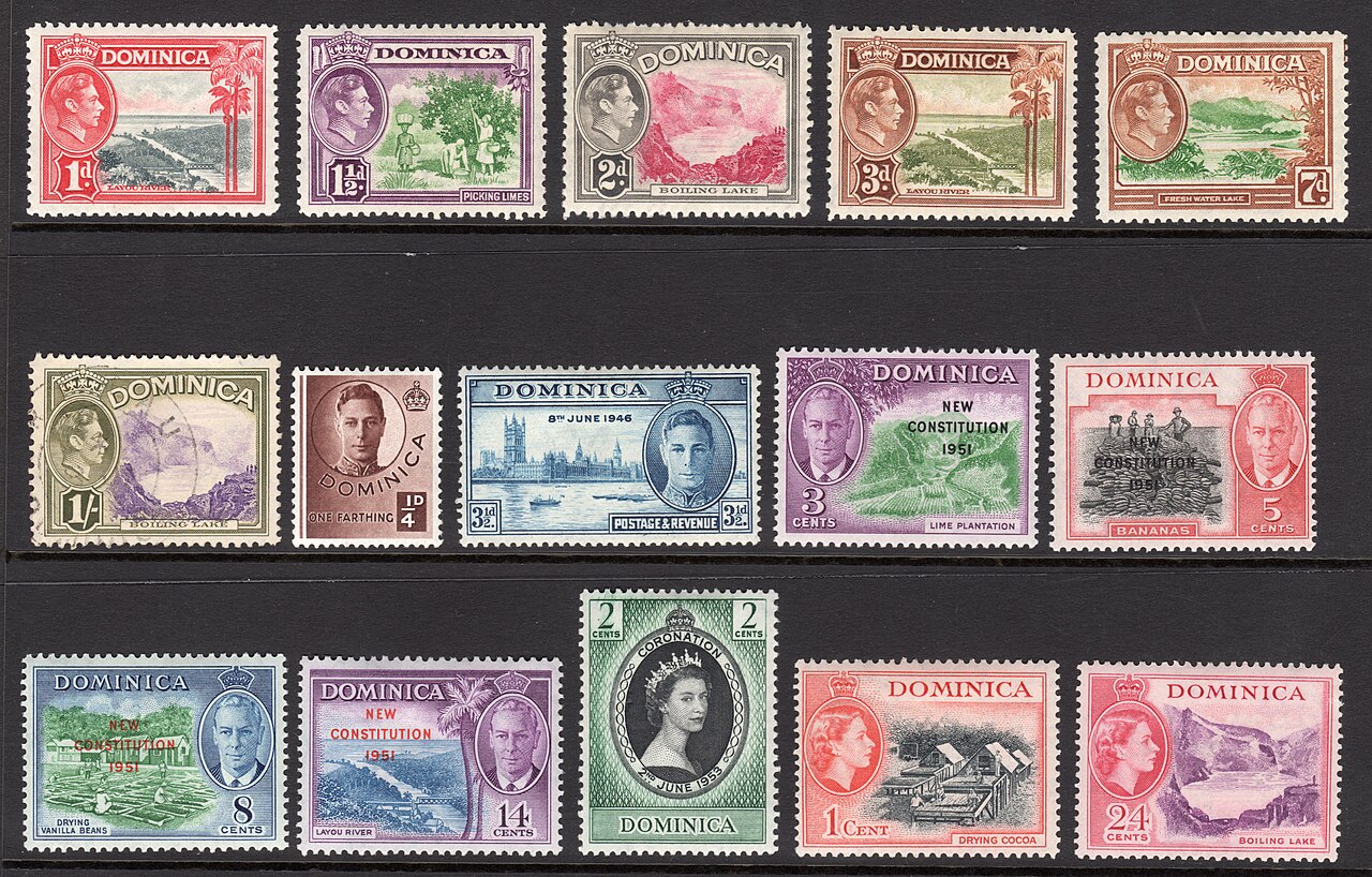 Foto fra Dominica – Dominica stamps