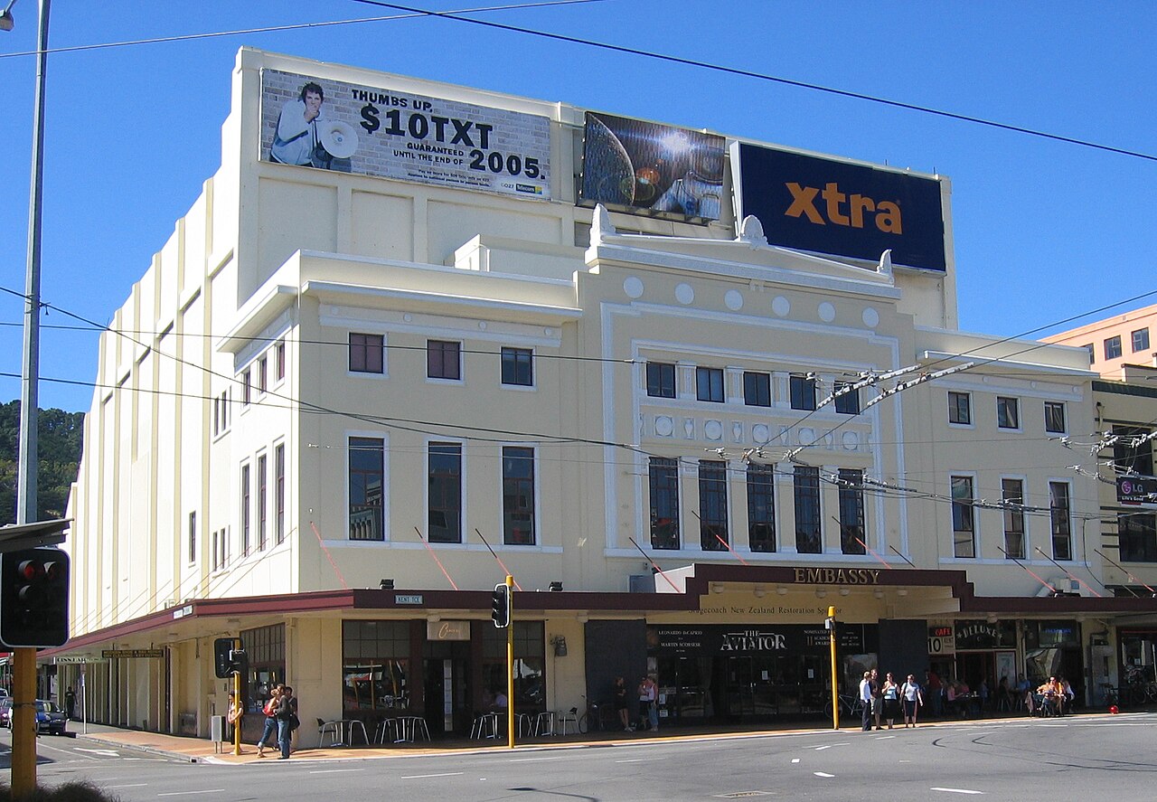 Foto fra Wellington, New Zealand – Embassytheatredayjex