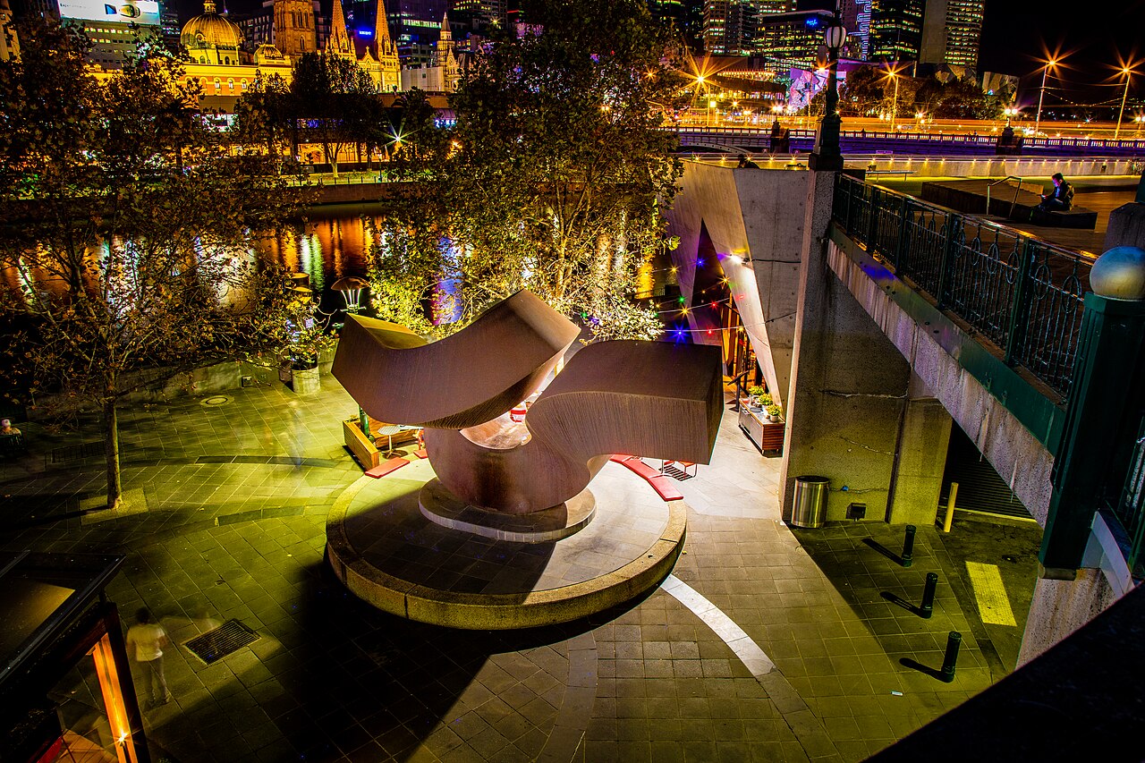 Melbourne - South Bank i Australia