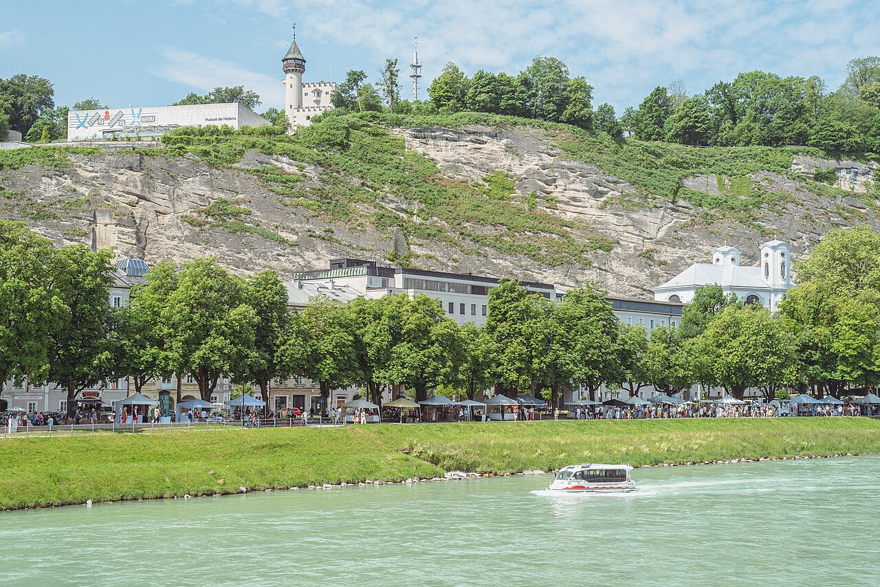 Foto fra Salzburg, Østerrike – 20230610 Salzach Salzburg 01