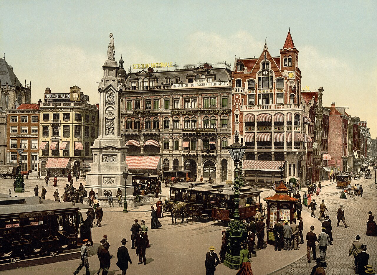 Foto fra Amsterdam, Nederland – Amsterdam photochrom2