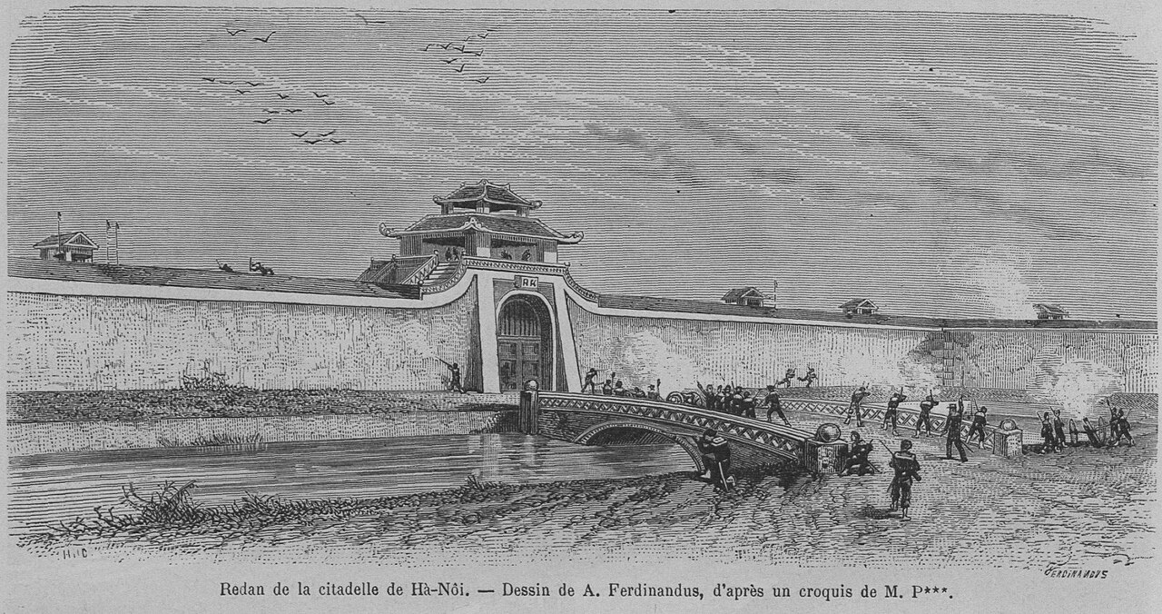 Foto fra Hanoi, Vietnam – Capture of hanoi 1873