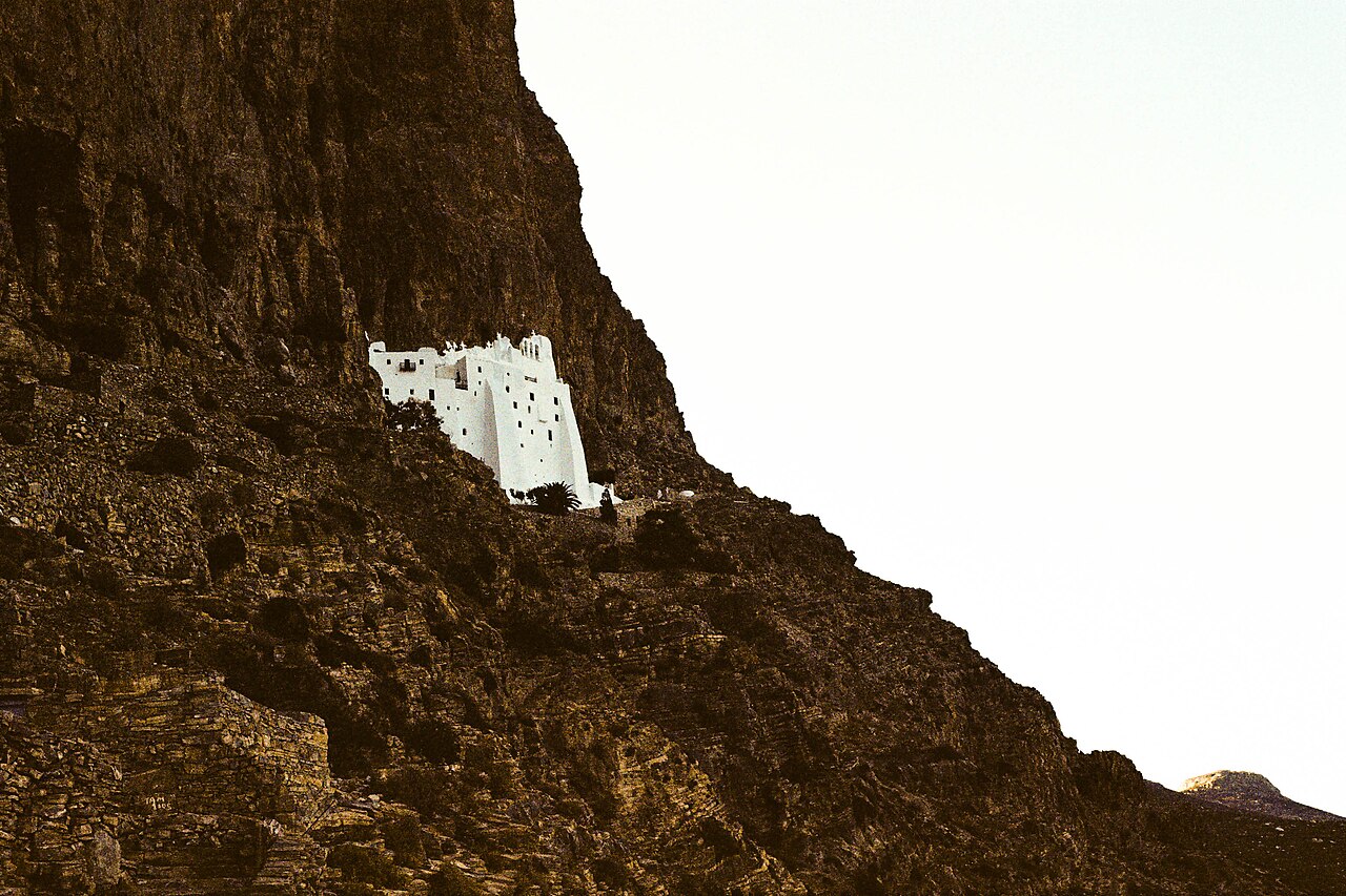 Foto fra Agia Anna, Hellas – Amorgos Monastery