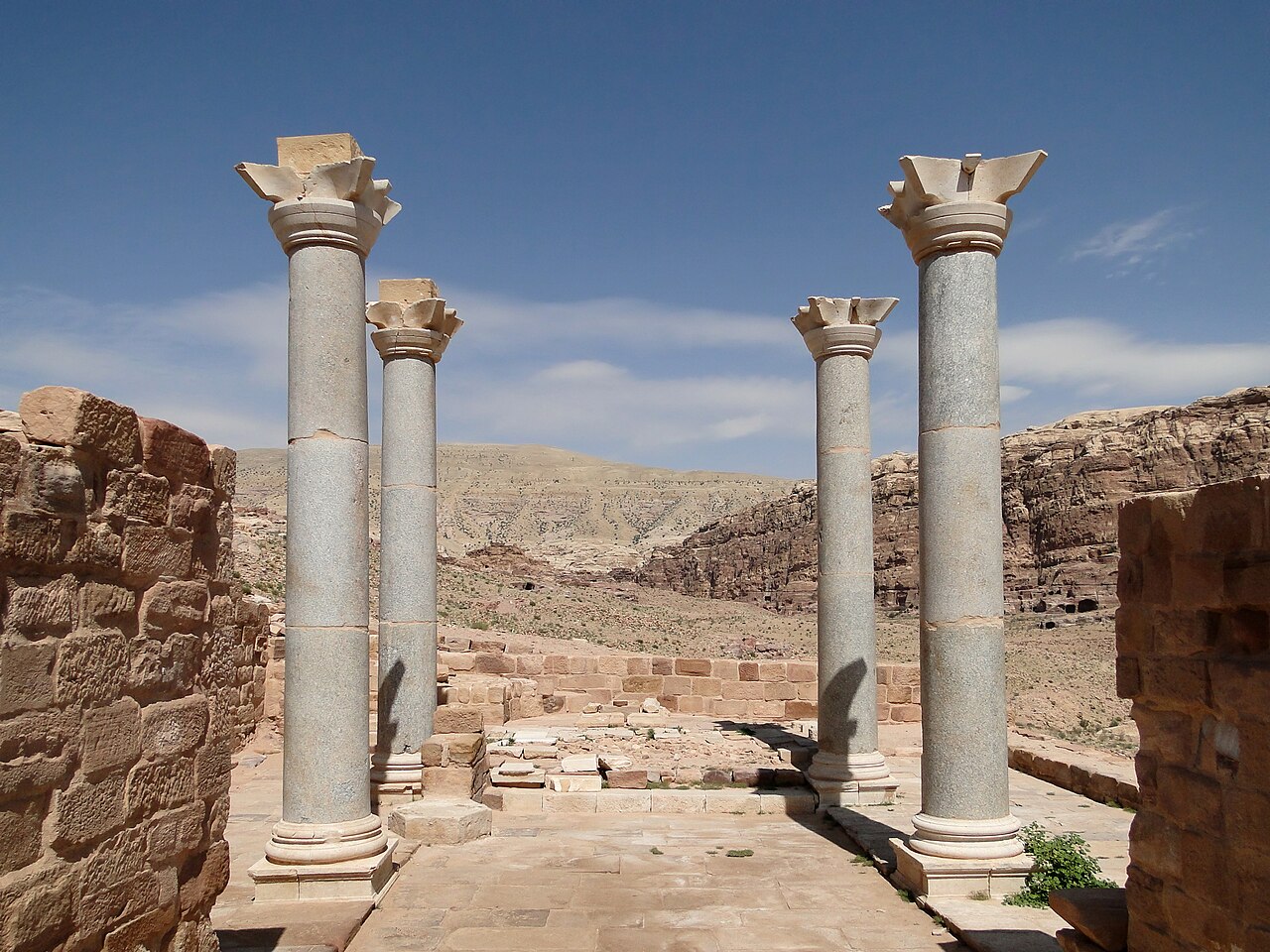 Foto fra Petra, Jordan – Blue Chapel, Petra 02