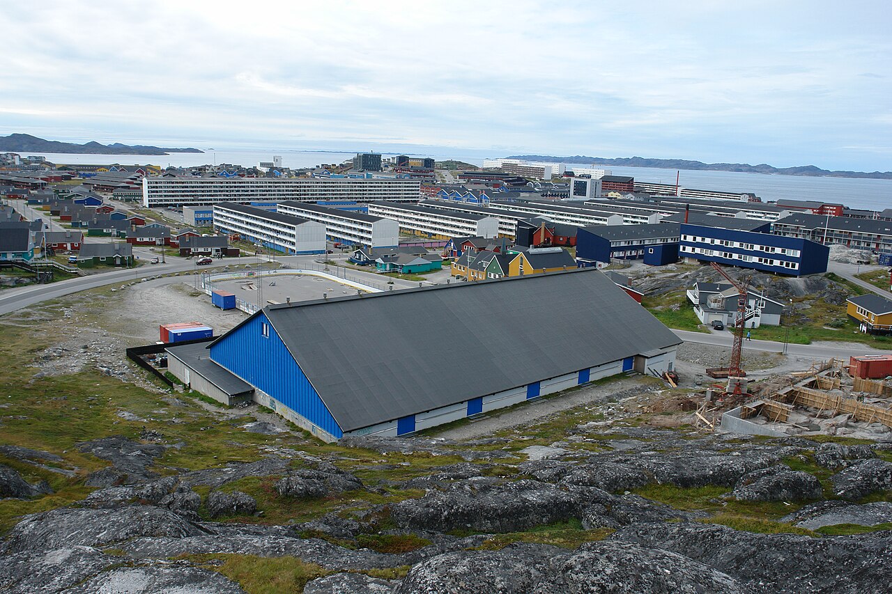 Foto fra Nuuk, Grønland – Godthabhallen