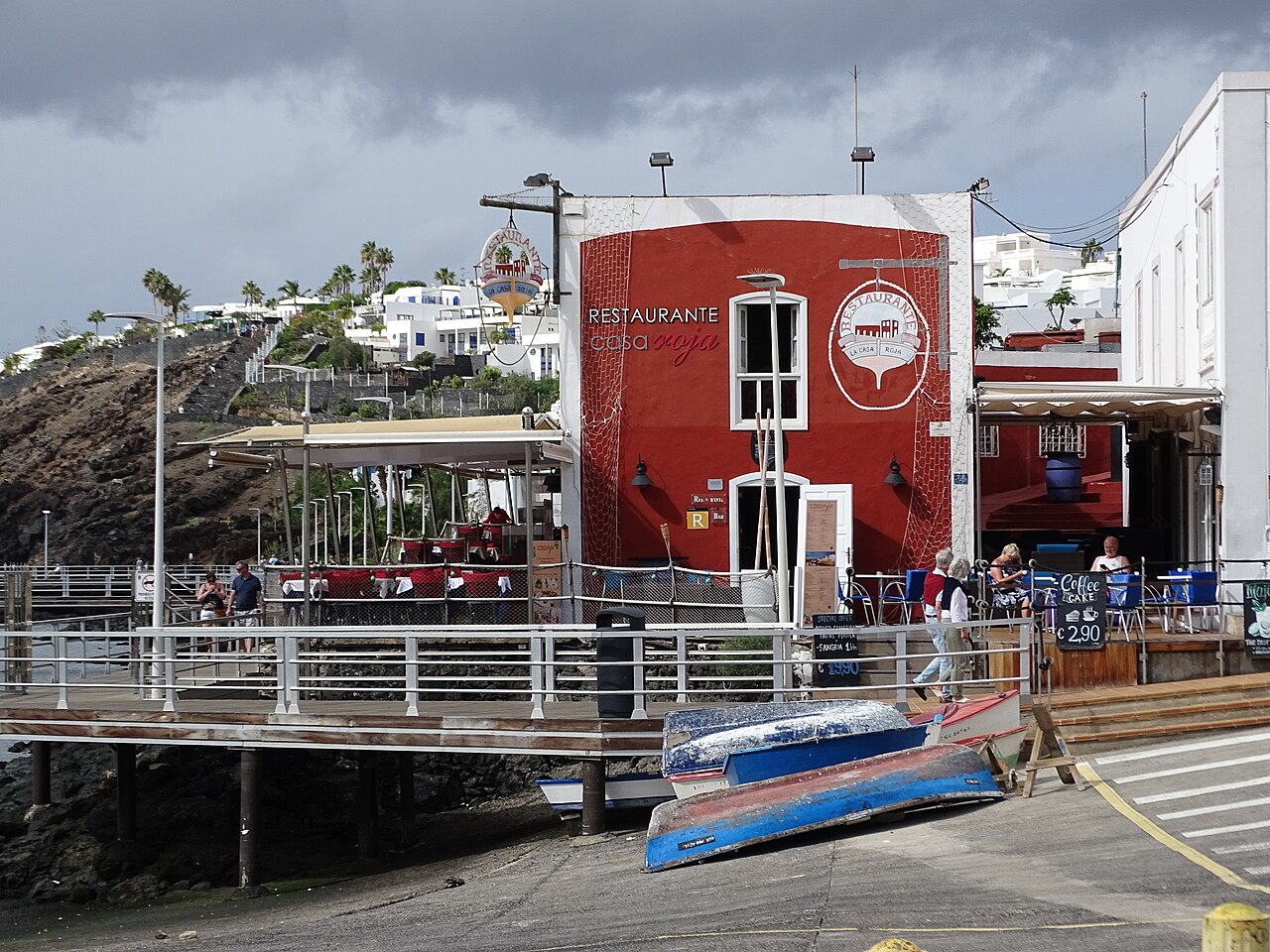Foto fra Puerto del Carmen, Kanariøyene – La casa roja