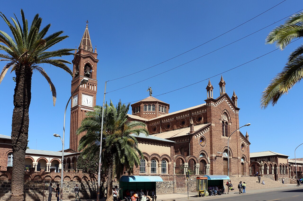 Foto fra Eritrea – Asmara, cattedrale cattolica, 01