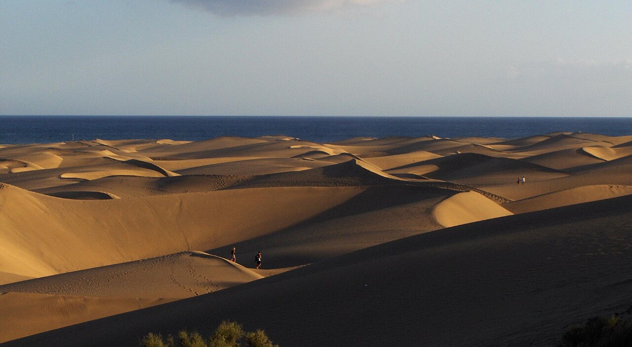 Foto fra Maspalomas, Kanariøyene – Dunas de Maspalomas