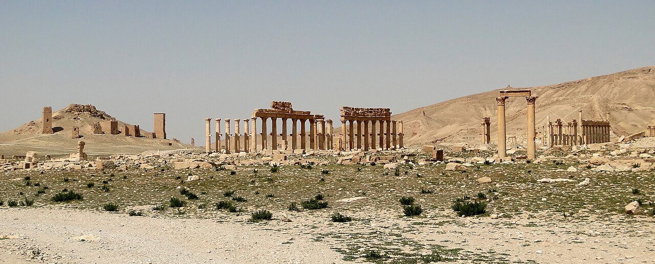 Foto fra Palmyra, Syria – Diocletian's Camp, Palmyra 01