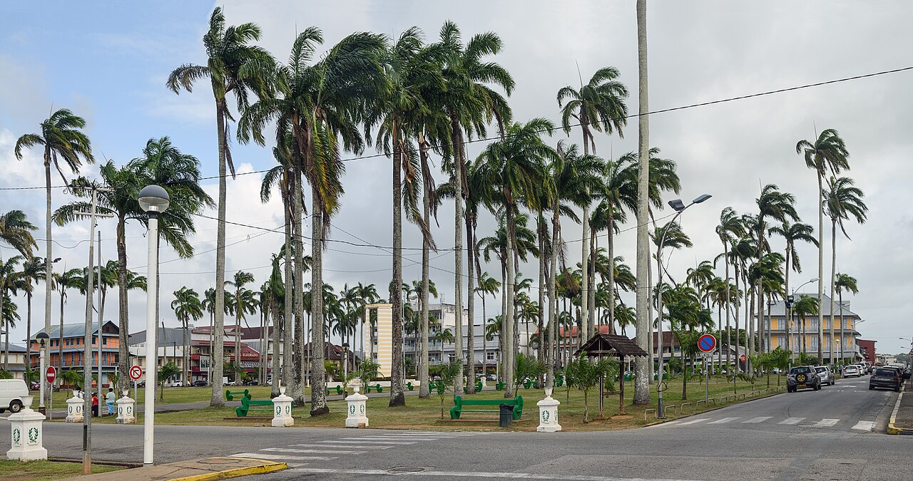Foto fra Cayenne, Fransk Guyana – Cayenne Place des palmistes