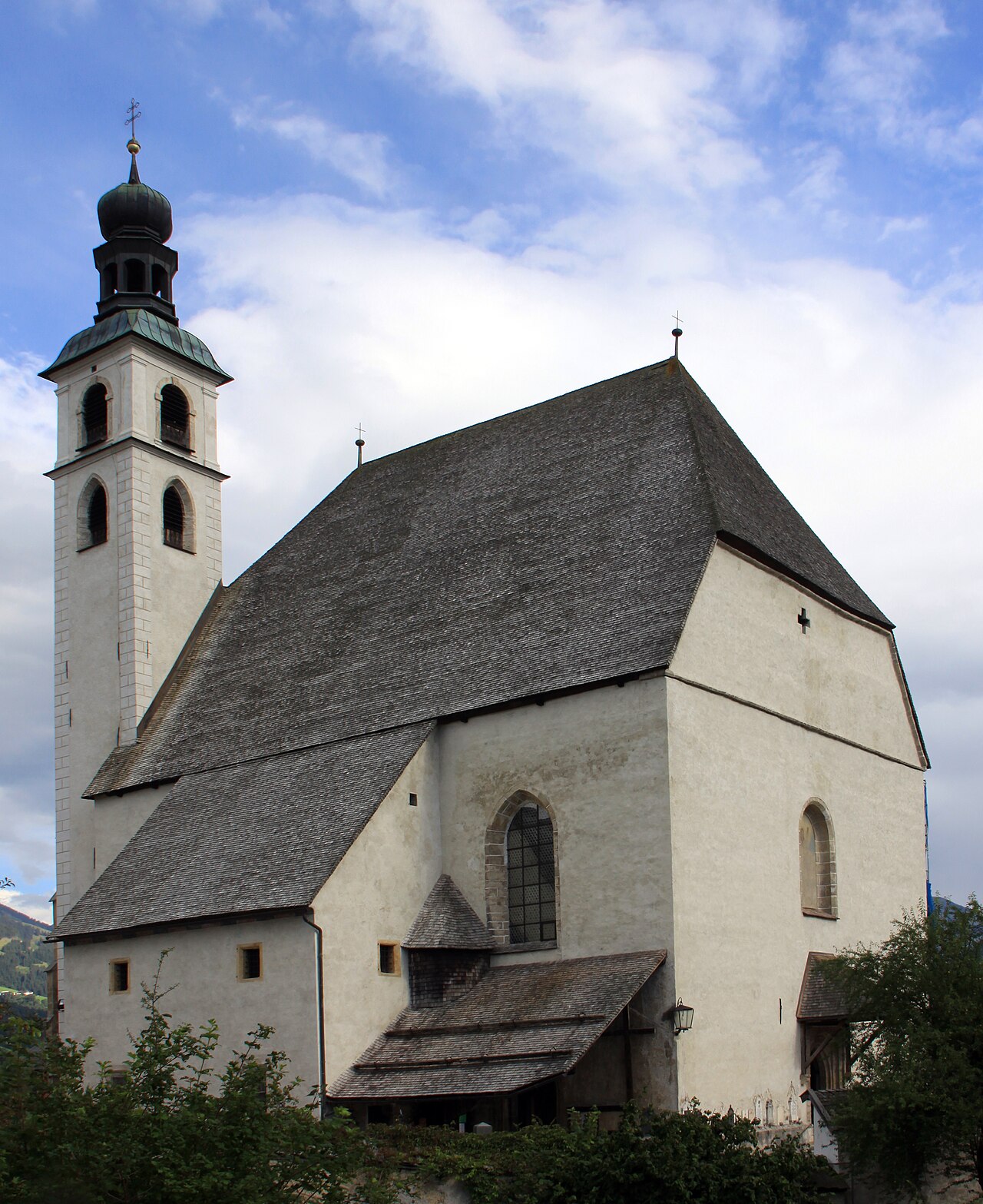 Foto fra Kitzbühl, Østerrike – Kitzbuhel Pfarrkirche Heiliger Andreas