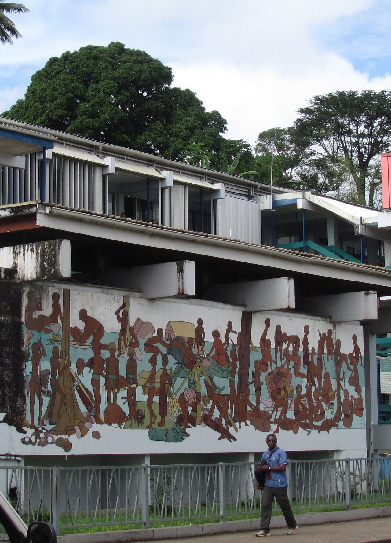 Foto fra Port Vila, Vanuatu – PortVilaWallPainting