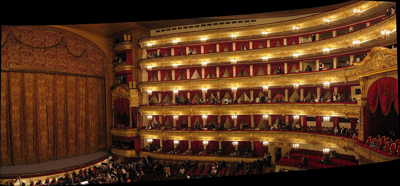 Foto fra Moskva, Russland – Inside Moscow Bolshoi Theatre