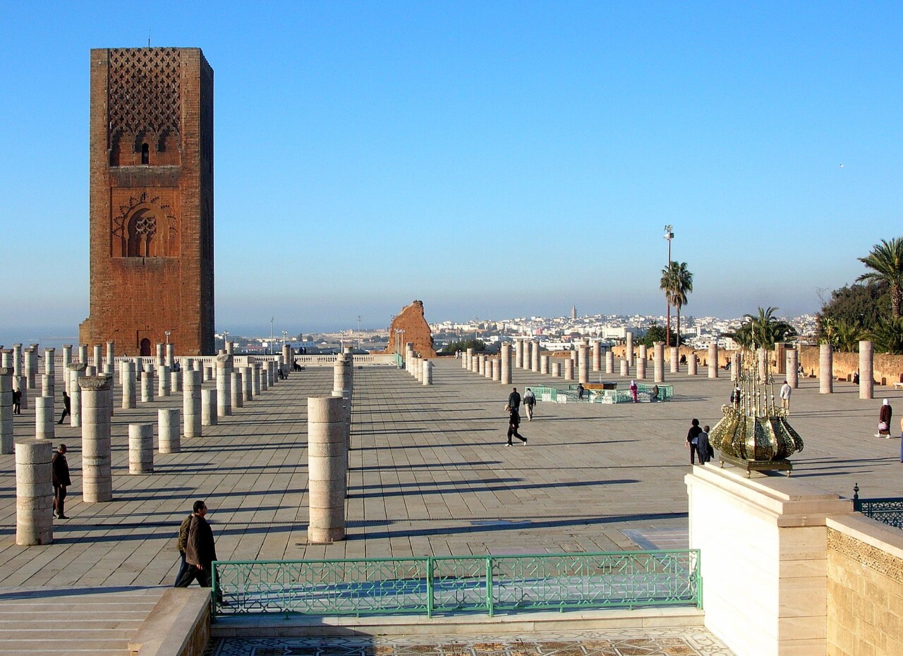 Foto fra Rabat, Marokko – Hassan Tower