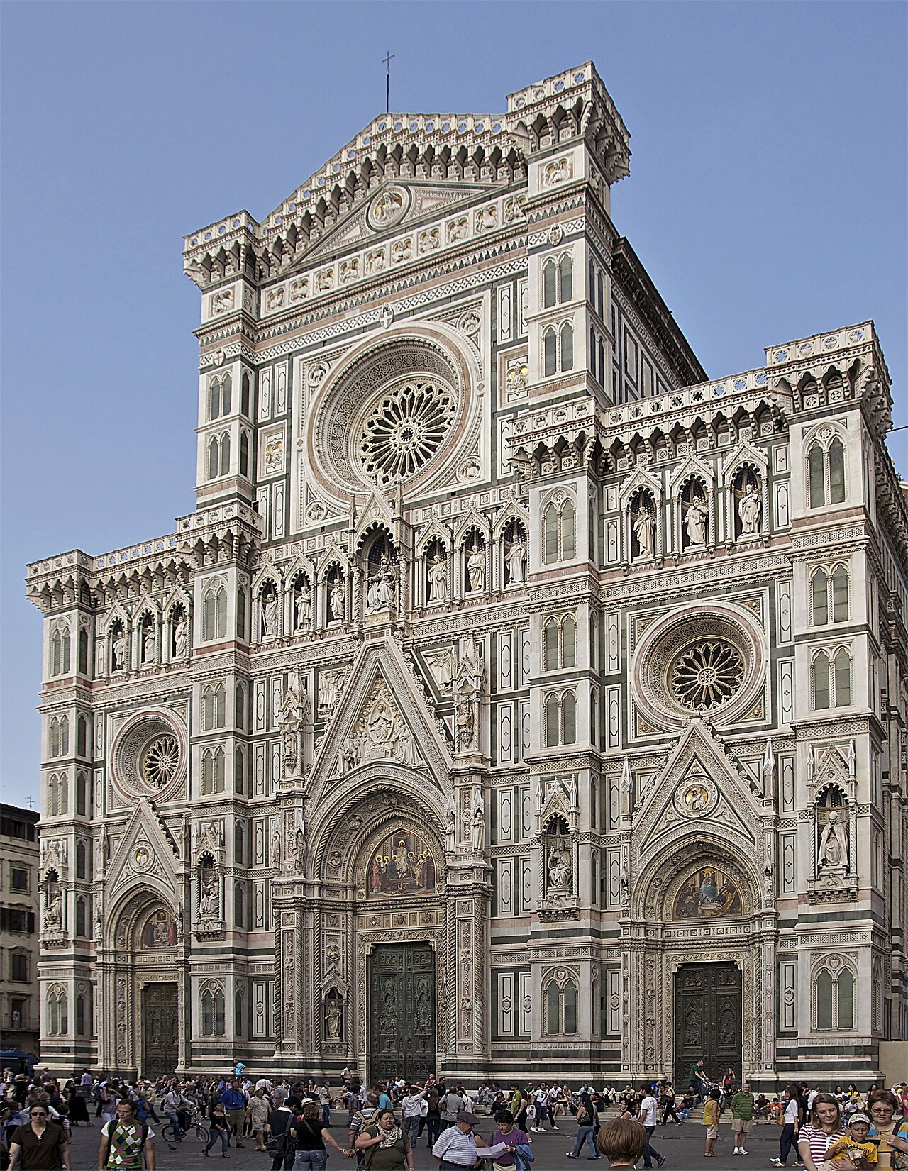 Foto fra Firenze, Italia – Façade cathédrale Florence