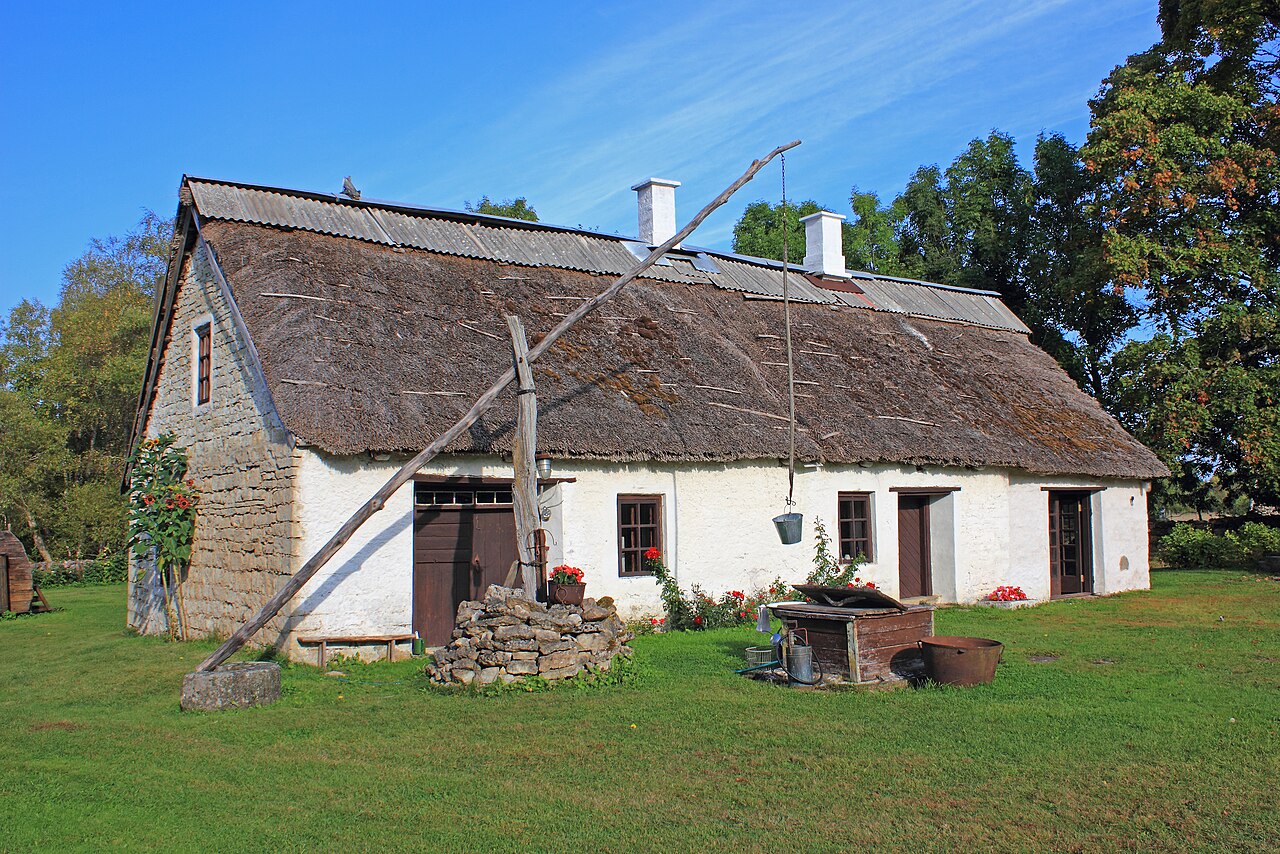 Foto fra Saaremaa, Estland – Old farmhouse