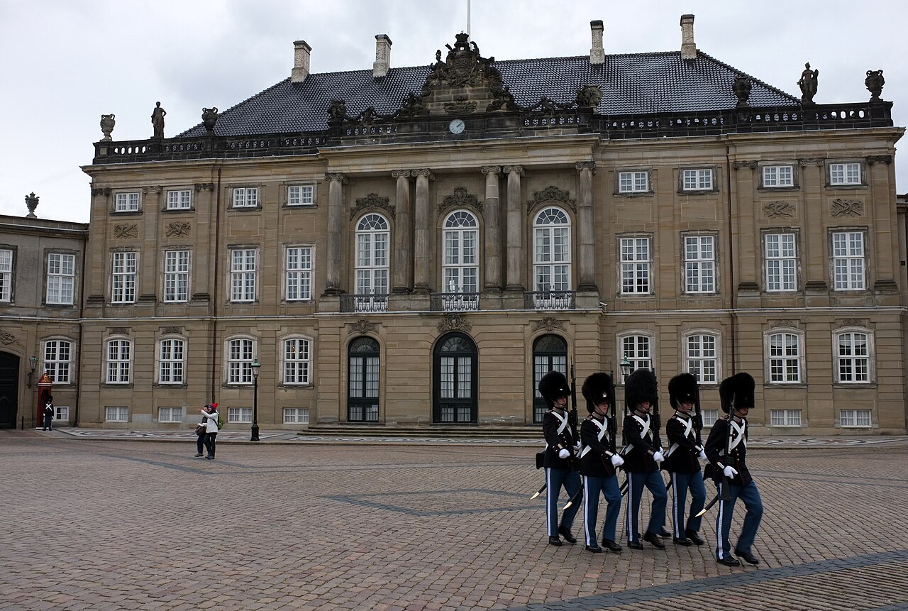 Foto fra Copenhagen, Danmark – Amalienborg Palace