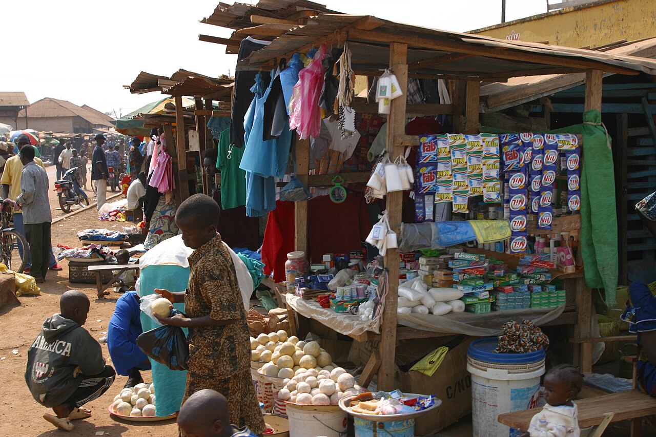 Foto fra Guinea – Kissidougou market