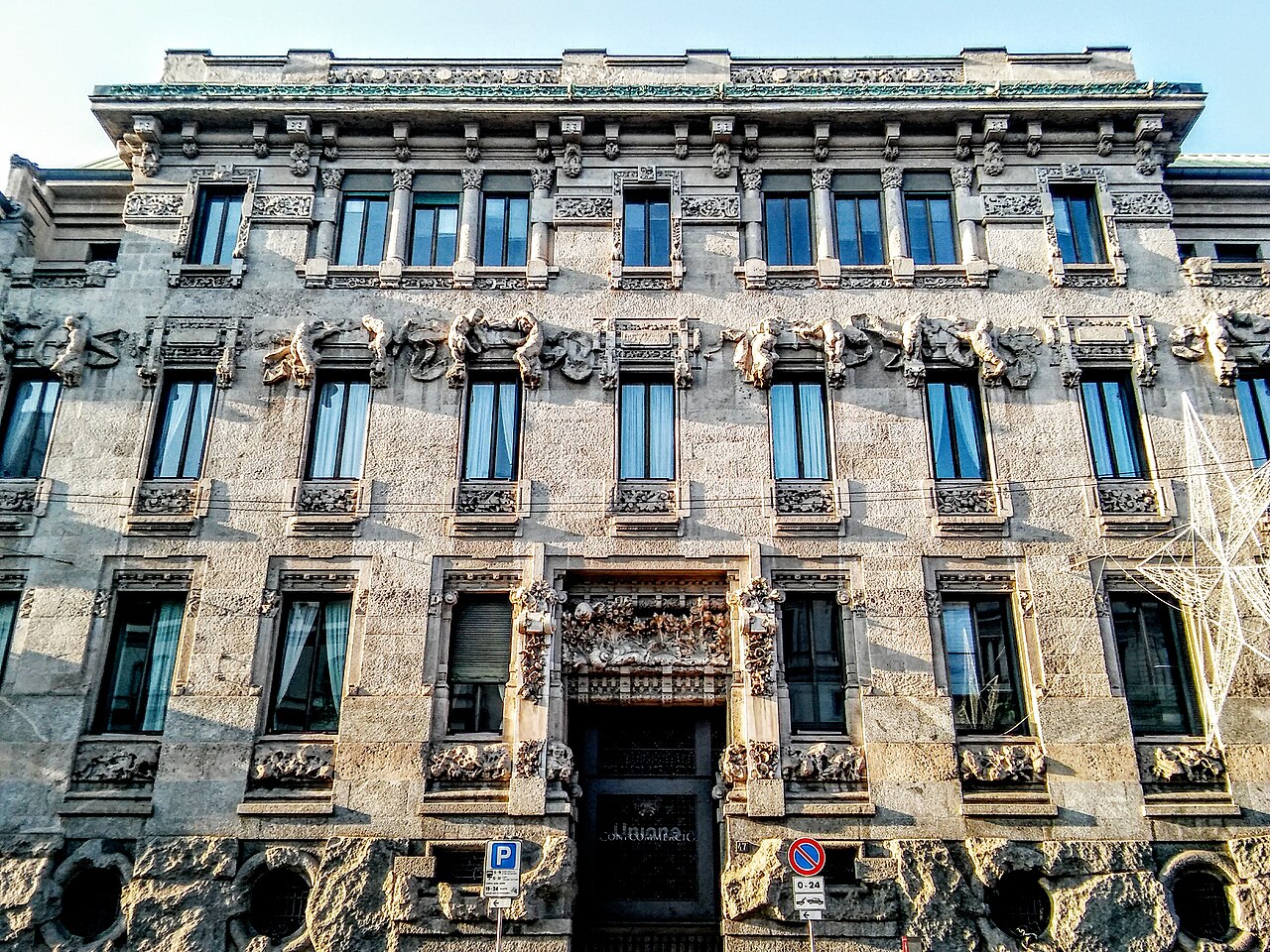 Foto fra Milano, Italia – 20161207 Palazzo Castiglioni