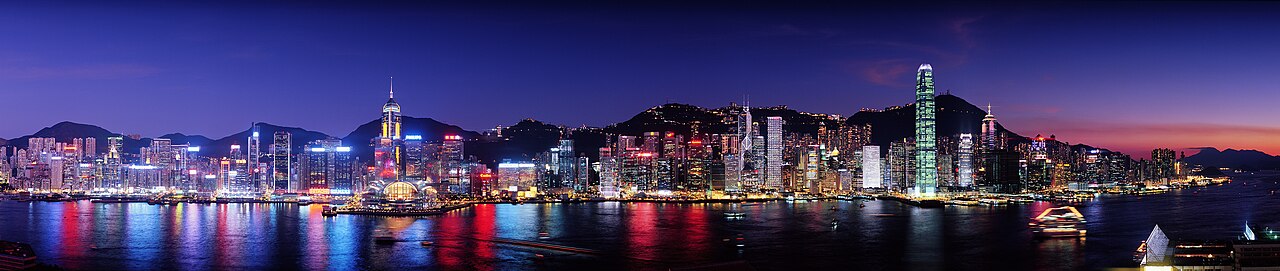 Foto fra Hong Kong Island, Kina – Hong Kong at night