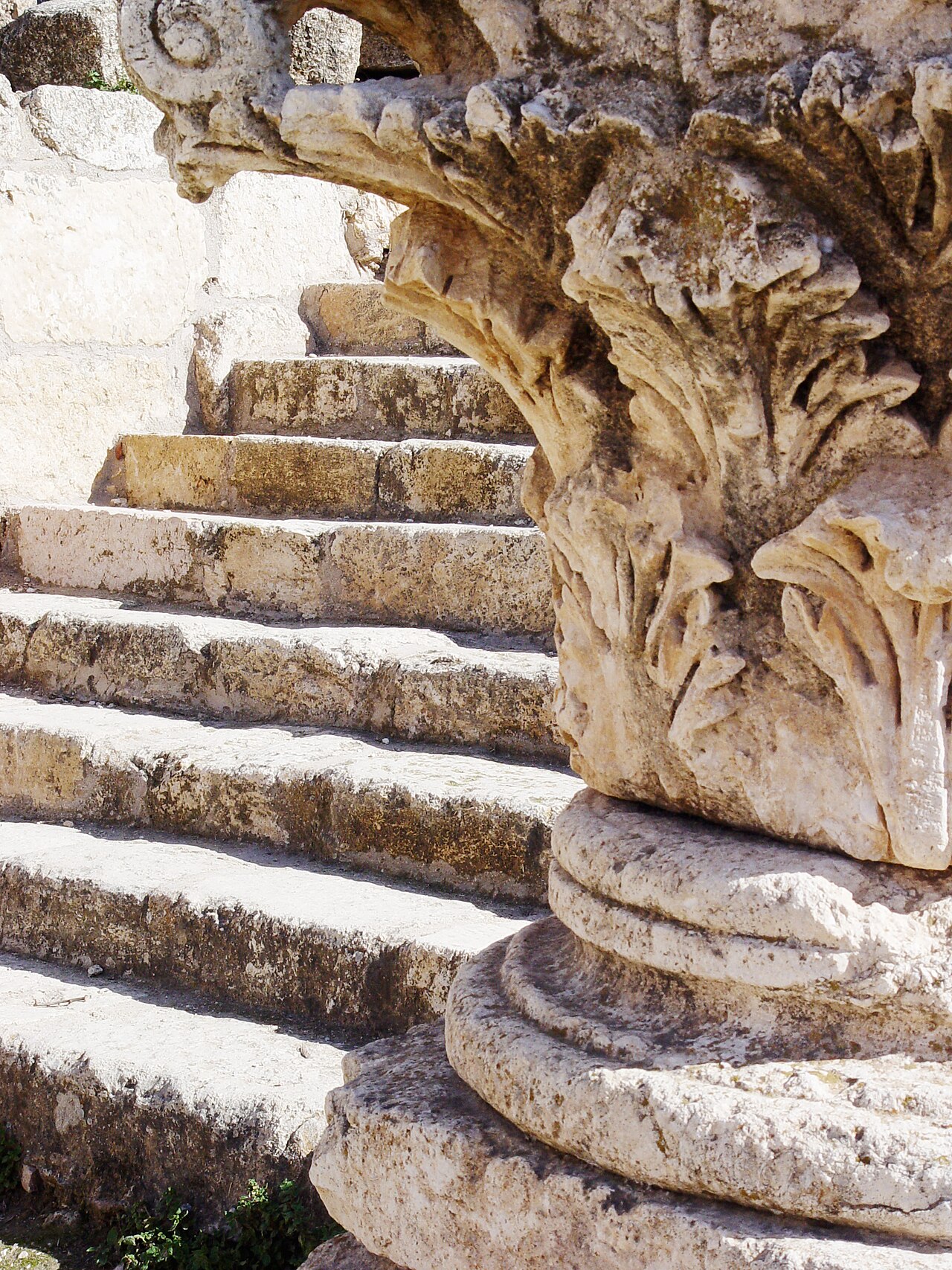 Foto fra Gerasa, Jordan – Jerash-detail2
