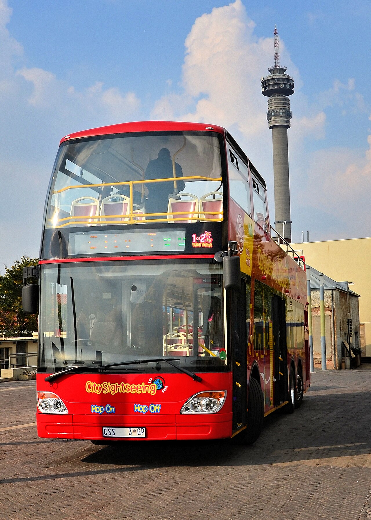 Foto fra Johannesburg, Sør-Afrika – Johannesburg city sightseeing bus