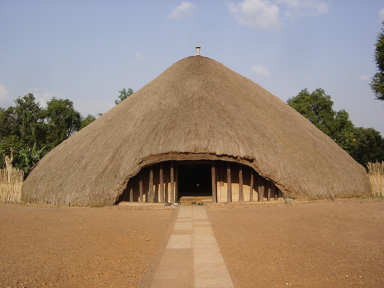 Foto fra Kampala, Uganda – Kampala Kasubi Tombs
