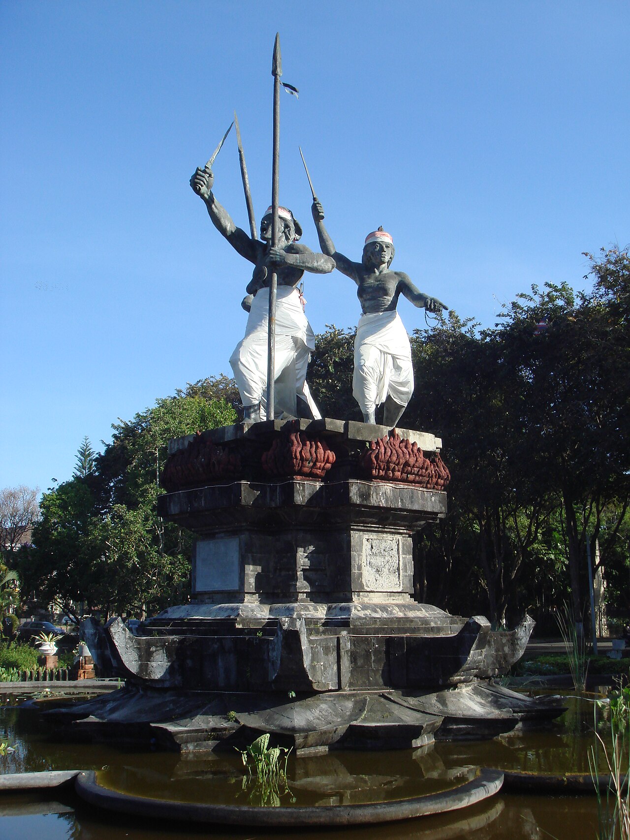 Foto fra Bali, Indonesia – 1906 Puputan monument in Denpasar