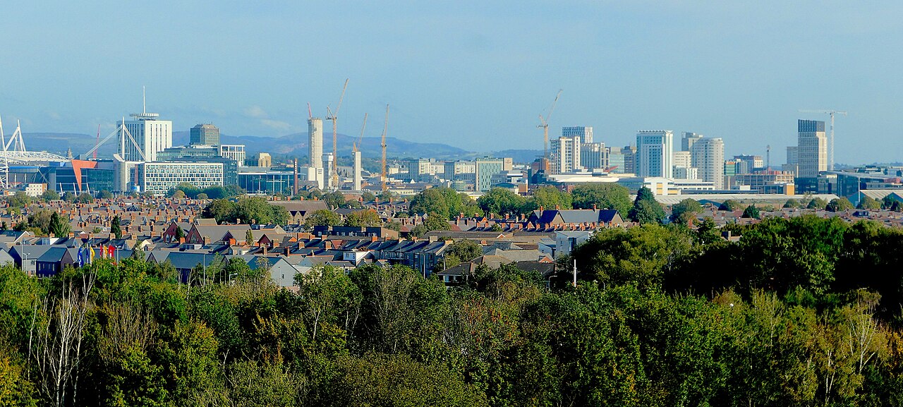 Foto fra Cardiff, Wales – Cardiff's skyline