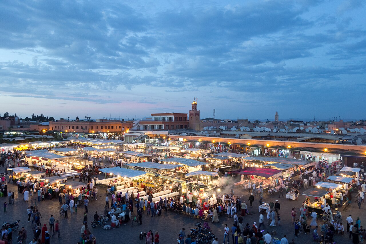 Foto fra Marrakesh, Marokko – Djemaa el Fna