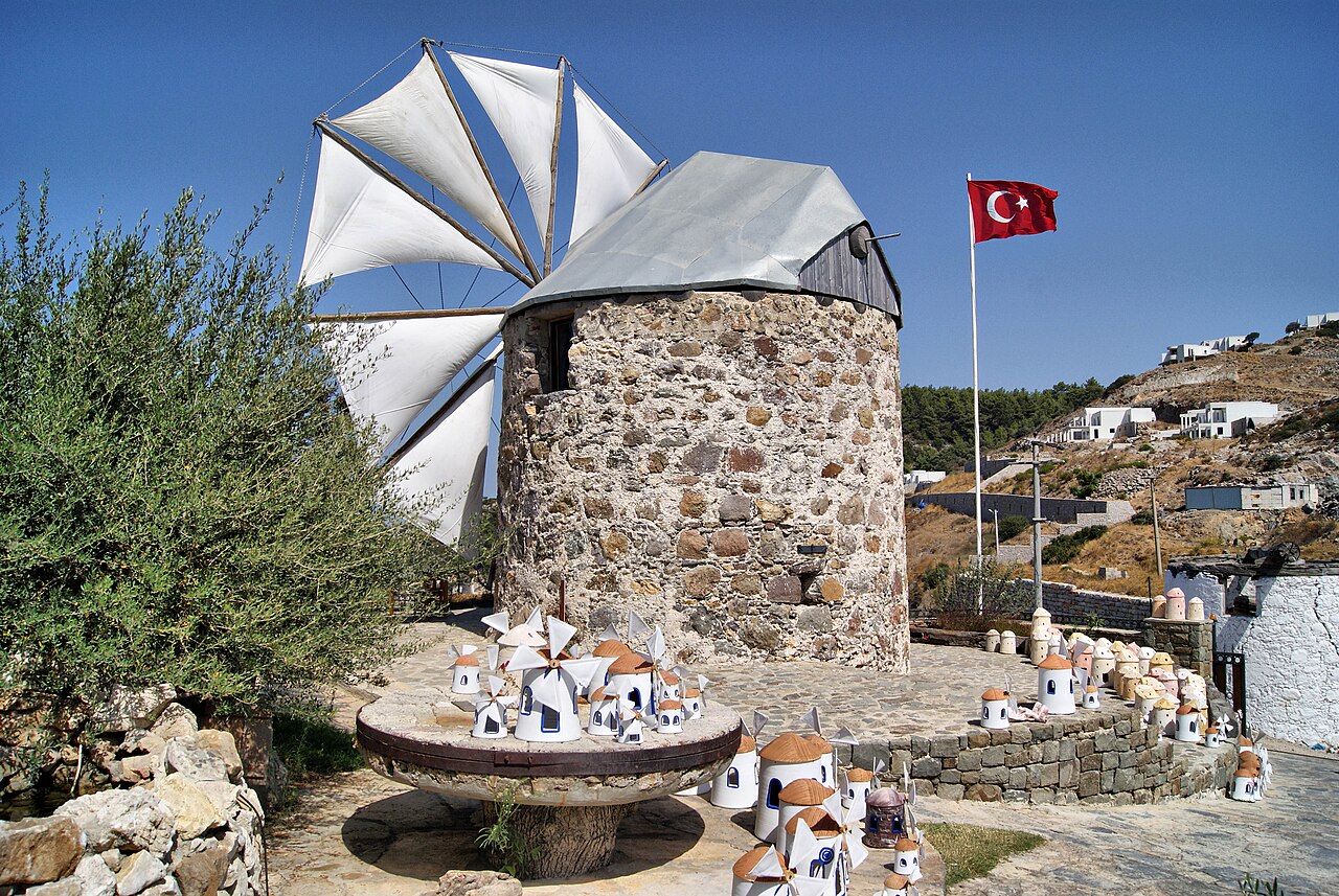 Foto fra Bodrum, Tyrkia – Bodrum historic windmill