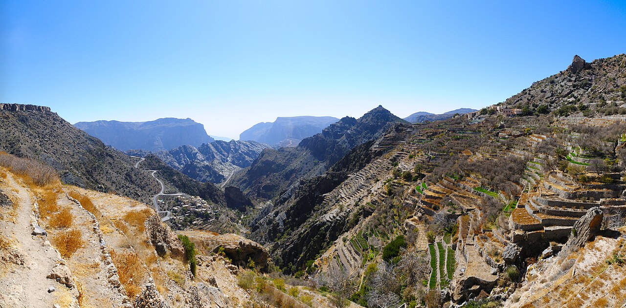 Foto fra Oman – Jebel Akhdar view